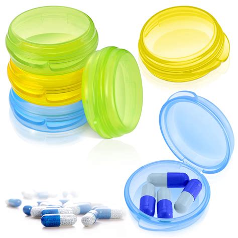 small pill container for pocket